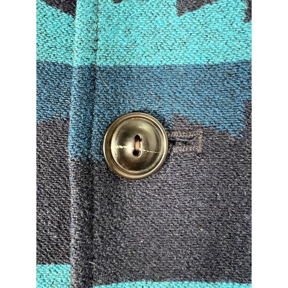 Pendleton Jacket Mens XXXL 3X Shacket Shirt Lahaina Wave Pattern Hawaiian Surf - Picture 5 of 16